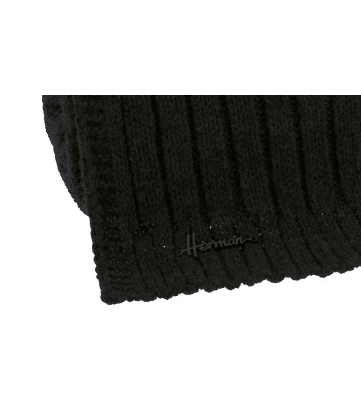Erwan Scarf black Herman Headwear Erwan Scarf black Herman Headwear
